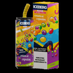 Электронная сигарета ICEBERG XXL 6000 Персик вишня лимон чай